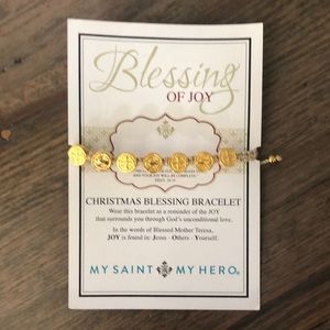 My Saint My Hero Blessing of joy bracelet.